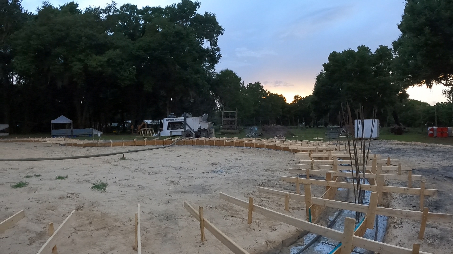 Thursday June 13, 2024 Rebar and form boards